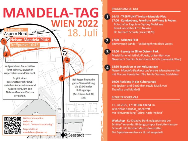 Einladung: Nelson-Mandela-Tag 2022